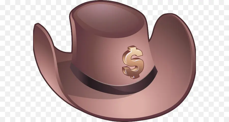 Chapeau De Cowboy，Brun PNG