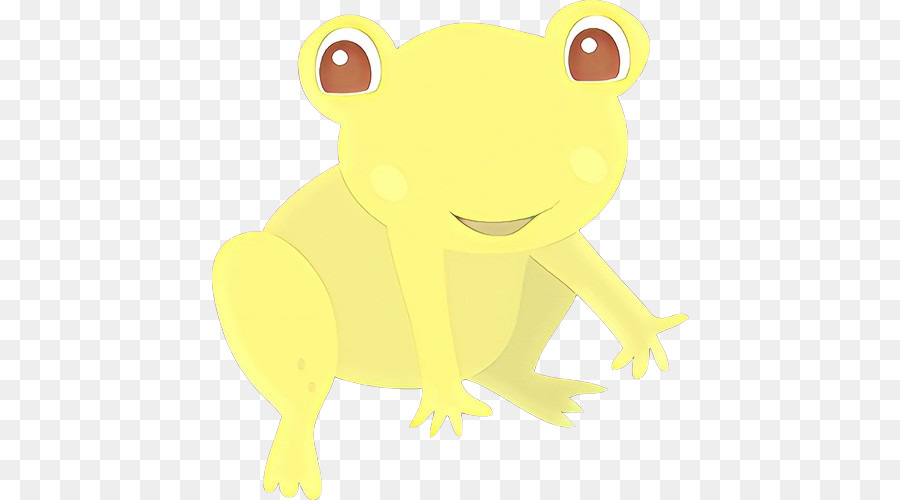 Grenouille Jaune，Dessin Animé PNG