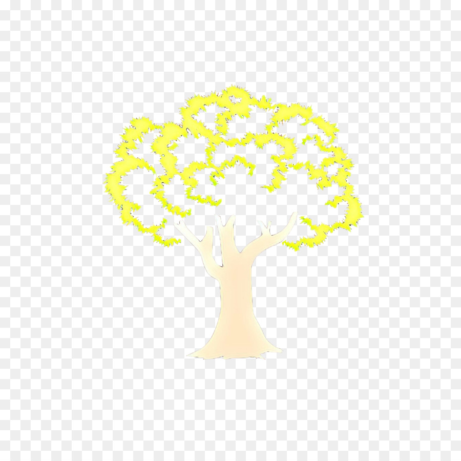 Arbre，Jaune PNG