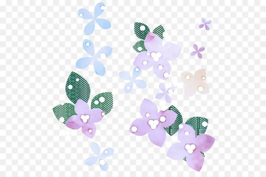 Fleurs En Papier，Découper PNG