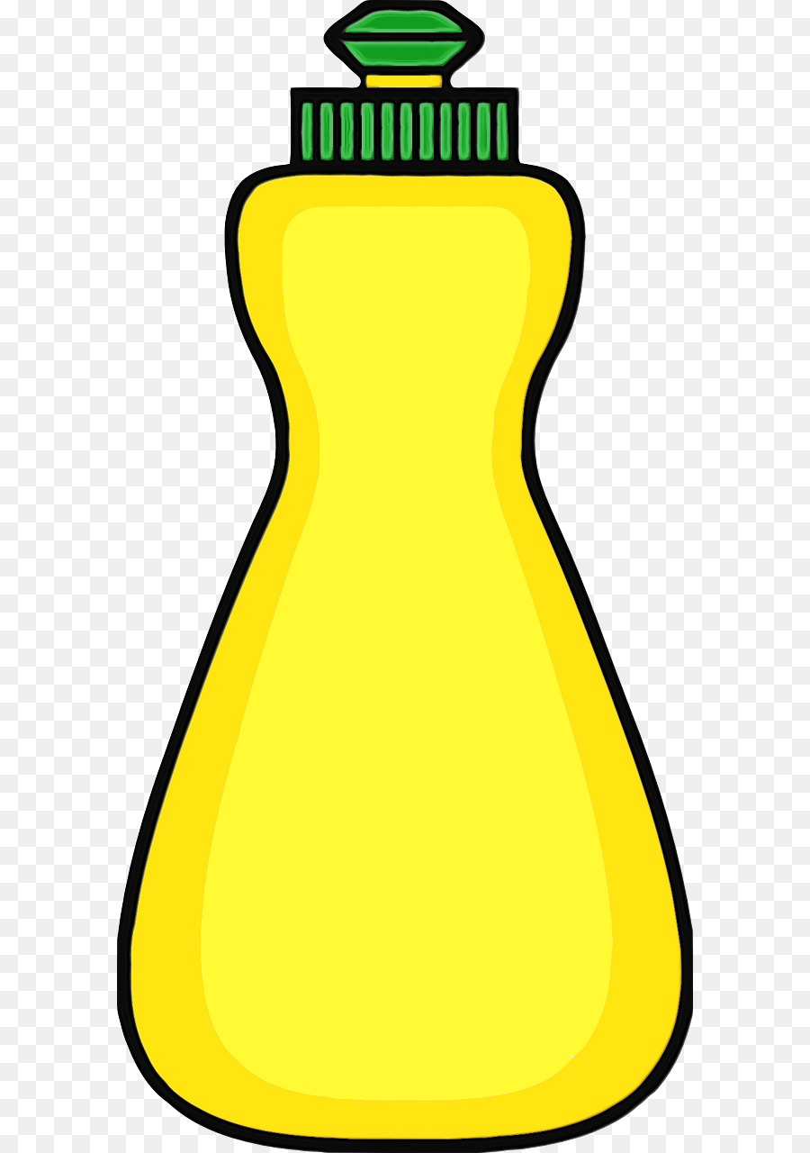 Bouteille Jaune，Récipient PNG