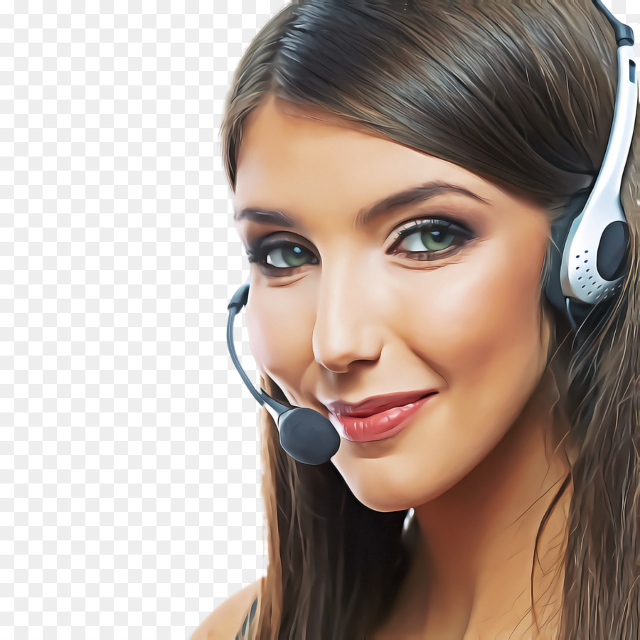 Service Client，Casque PNG