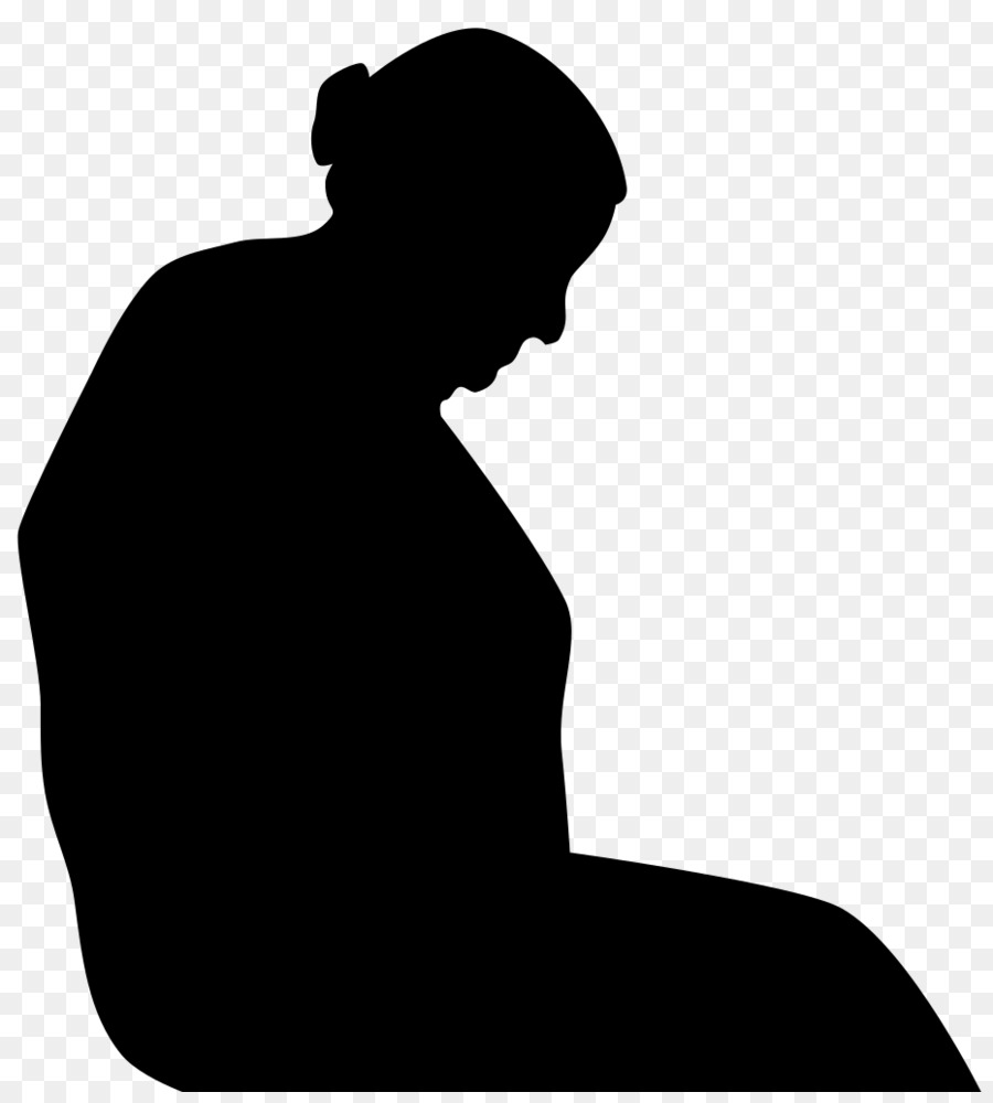 Silhouette D'une Personne，Ombre PNG