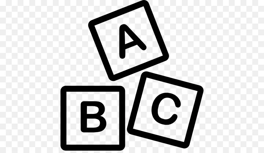 Blocs Abc Noirs，Abc PNG