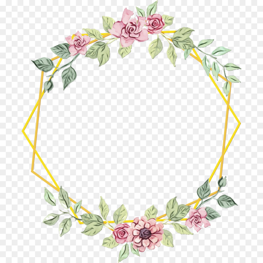 Cadre Floral，Fleurs PNG