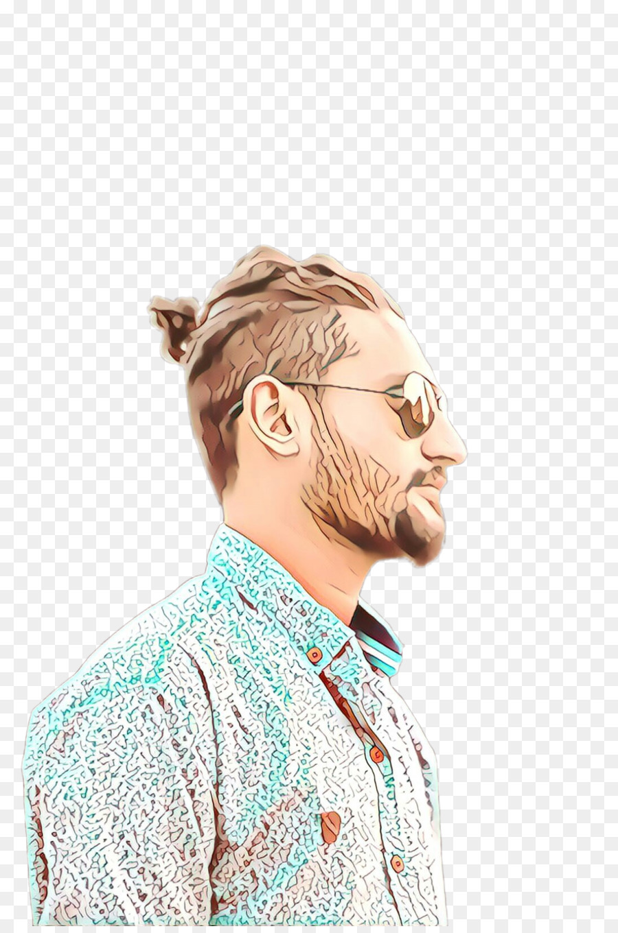 Cheveux，Turquoise PNG