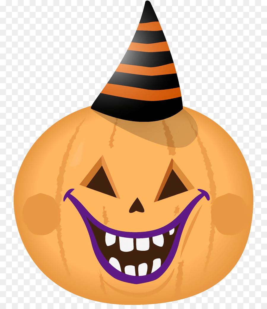 Visage De Citrouille，Halloween PNG