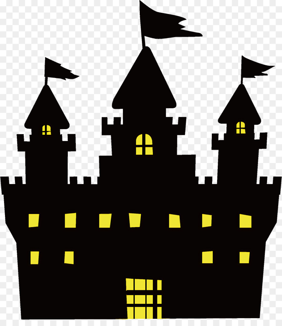 Château，Silhouette PNG