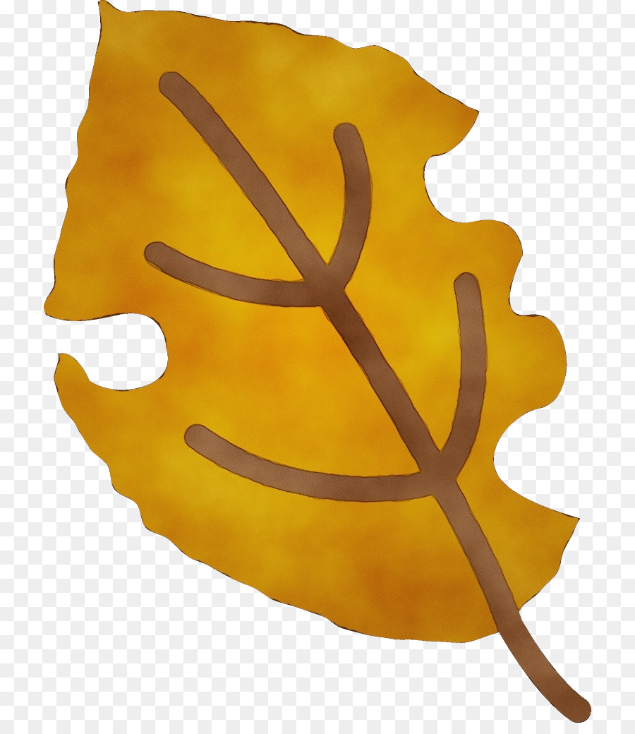 Feuille Jaune，Bifurquer PNG