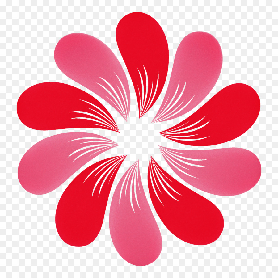 Fleur Abstraite，Modèle PNG