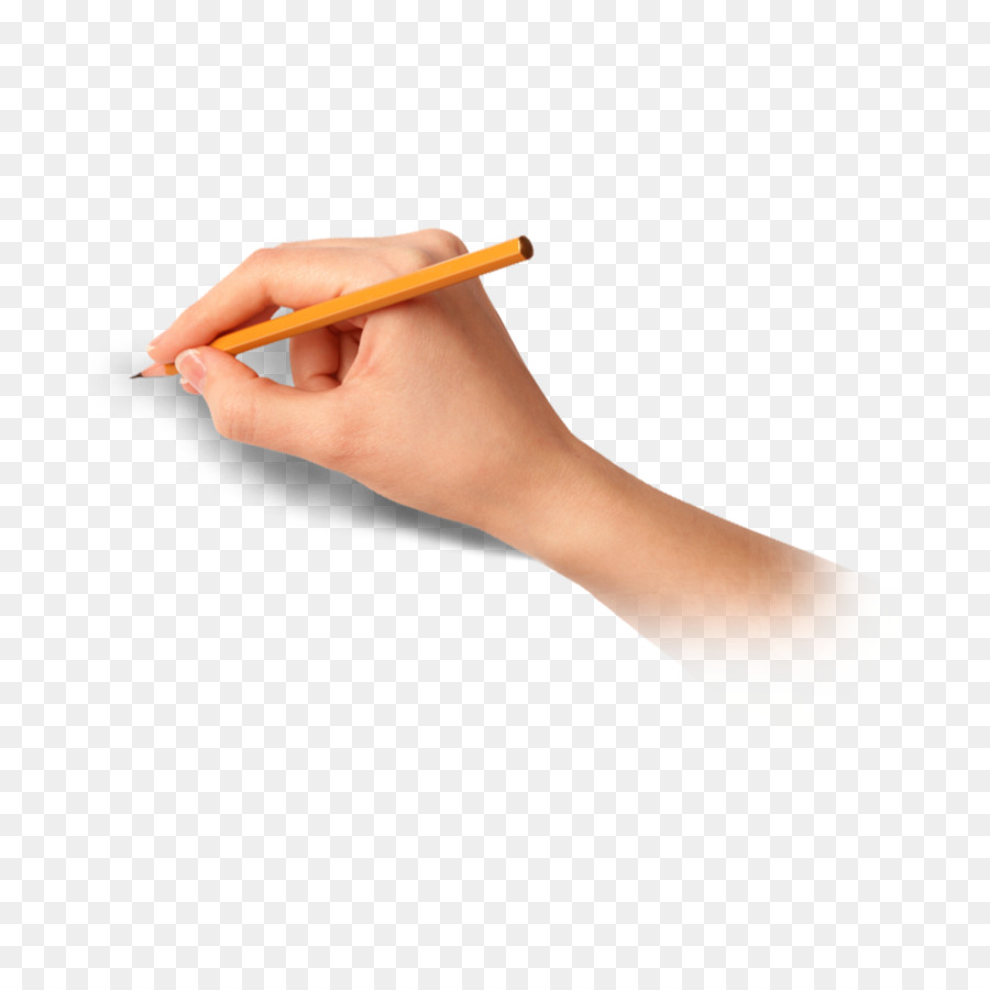 Main Avec Un Crayon，En écrivant PNG