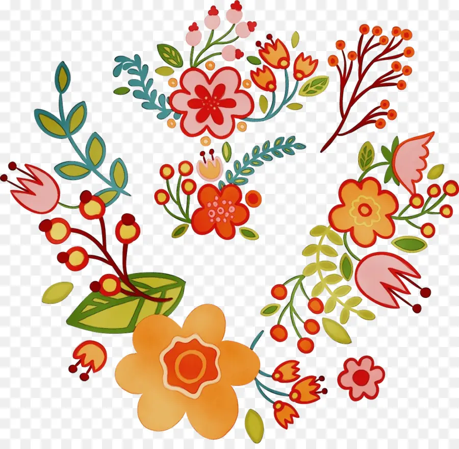 Motif Floral，Fleurs PNG