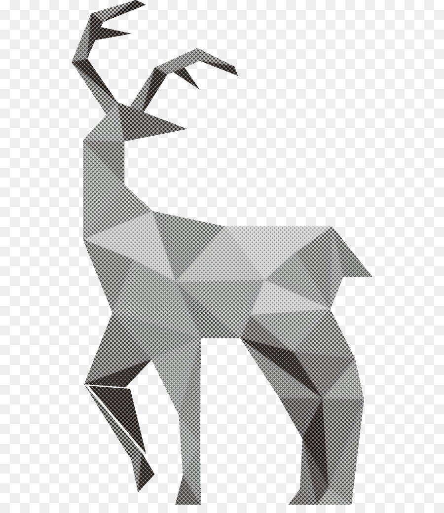 Cerf，Origami PNG