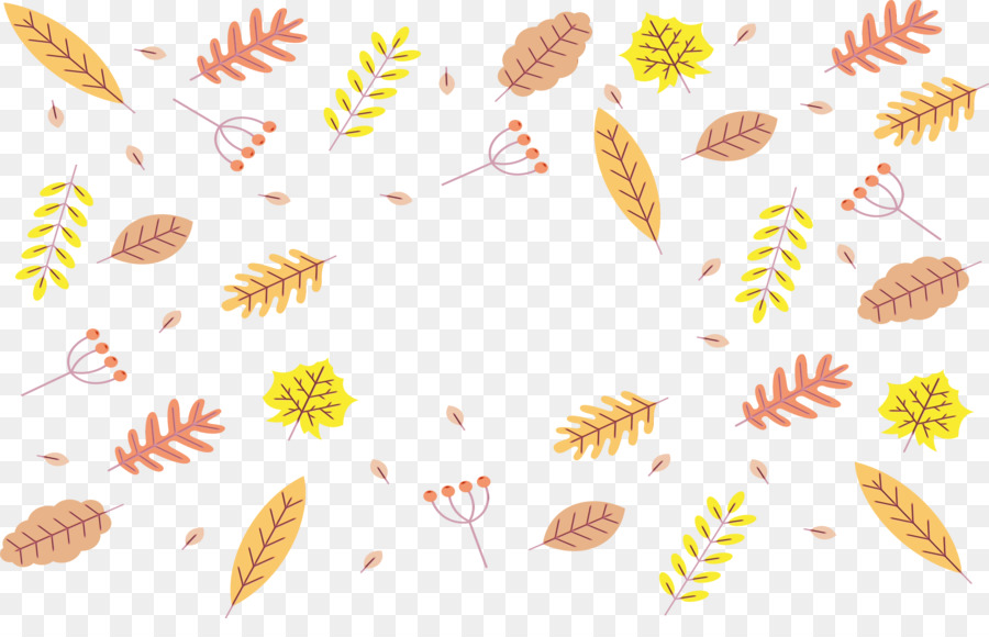 Feuilles D'automne，Automne PNG