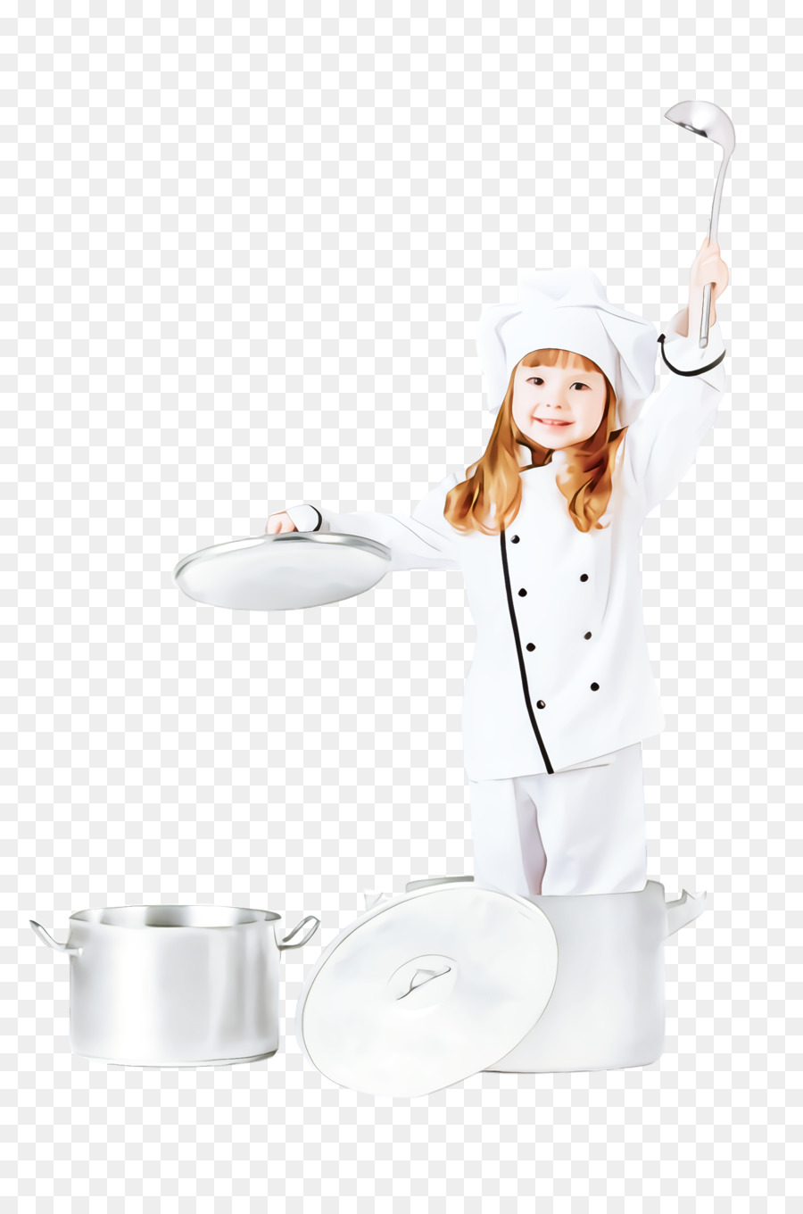 Blanc，Chefs Uniforme PNG