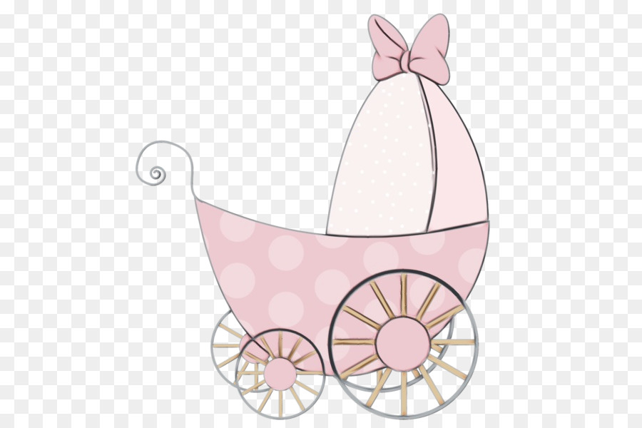 Poussette Bébé Rose，Bébé PNG