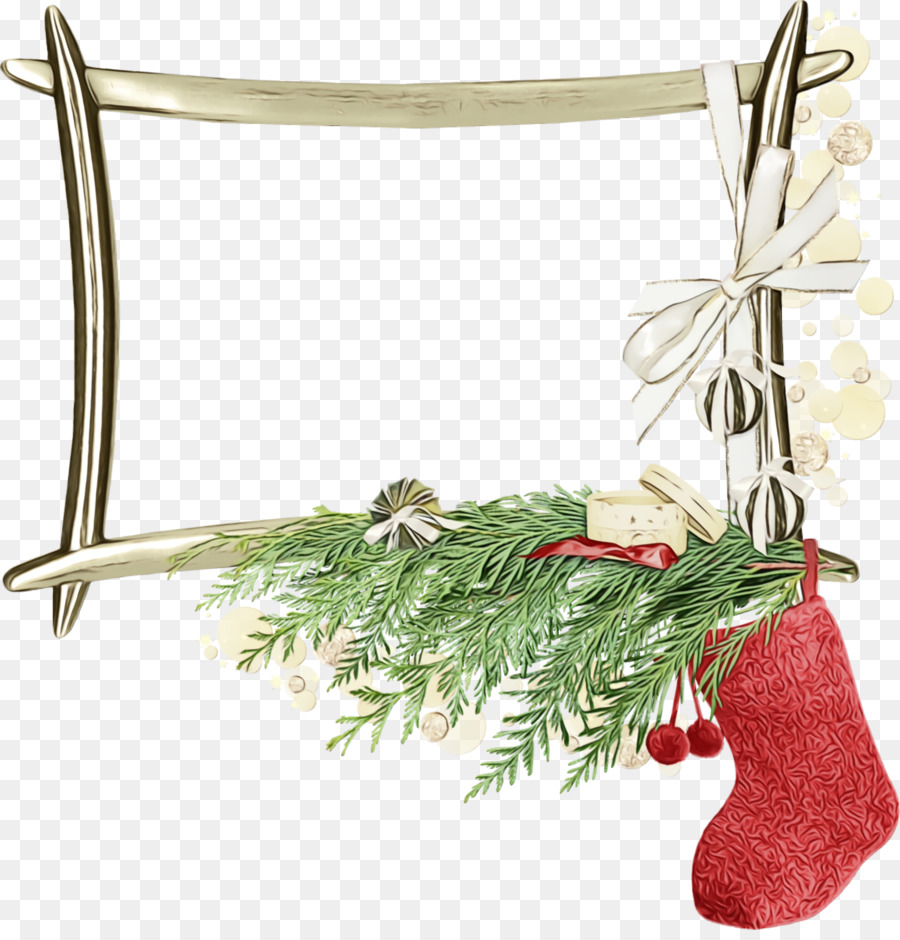 Décoration De Noël，Houx PNG