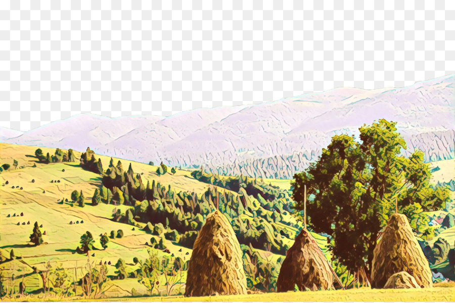 Paysage Naturel，Hill PNG