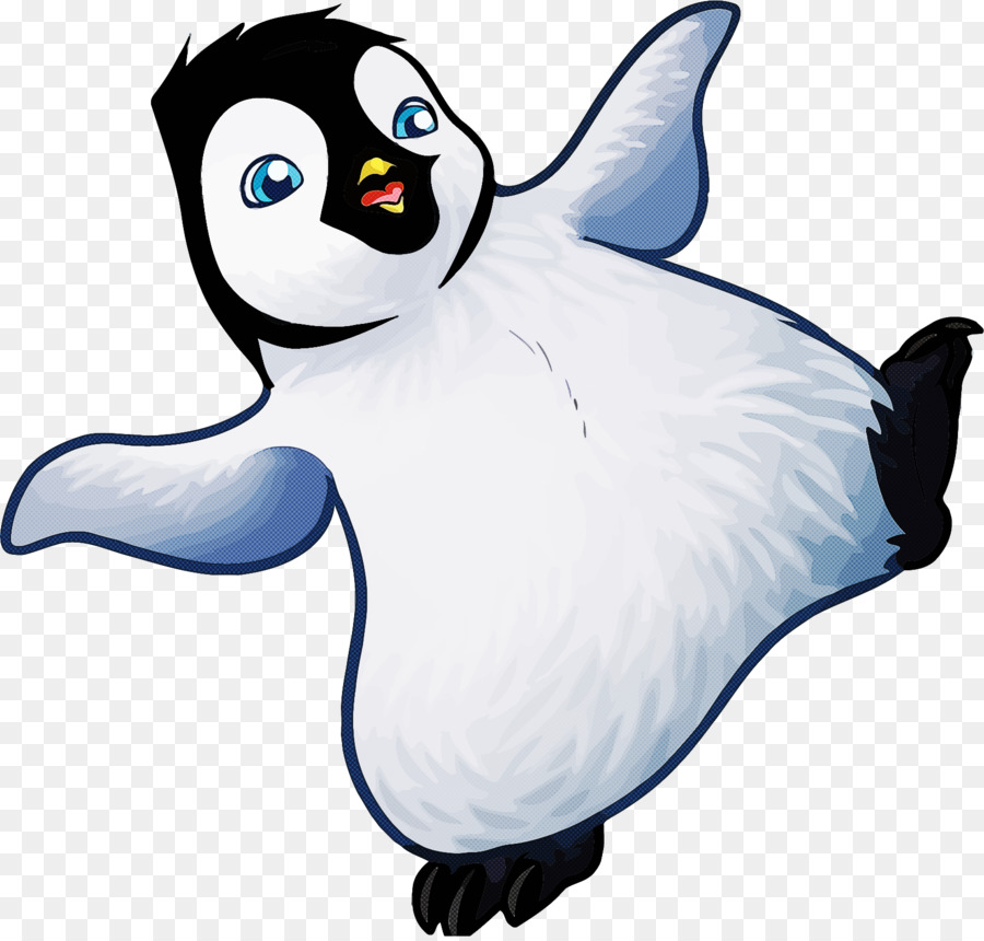 Pingouin De Dessin Animé，Oiseau PNG