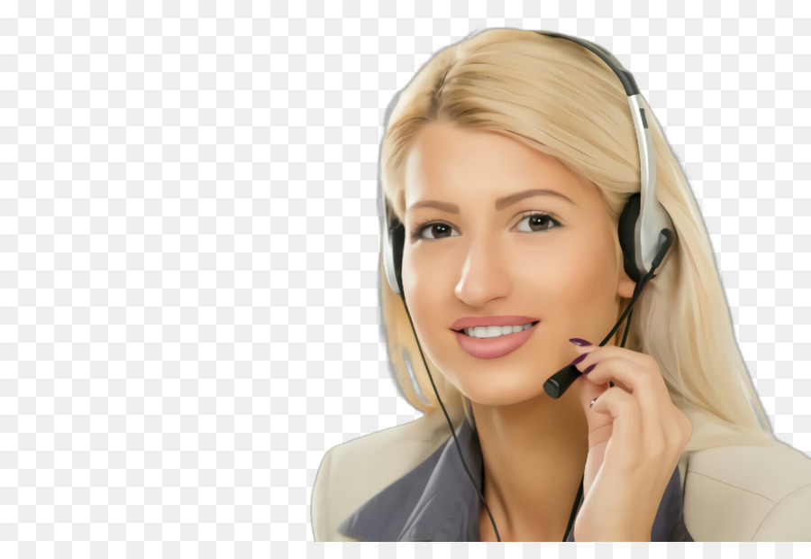 Service Client，Casque PNG