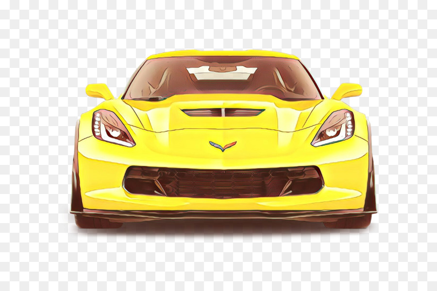 Voiture De Sport Jaune，Véhicule PNG