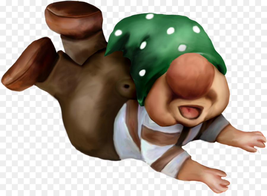 Gnome De Dessin Animé，Chapeau Vert PNG