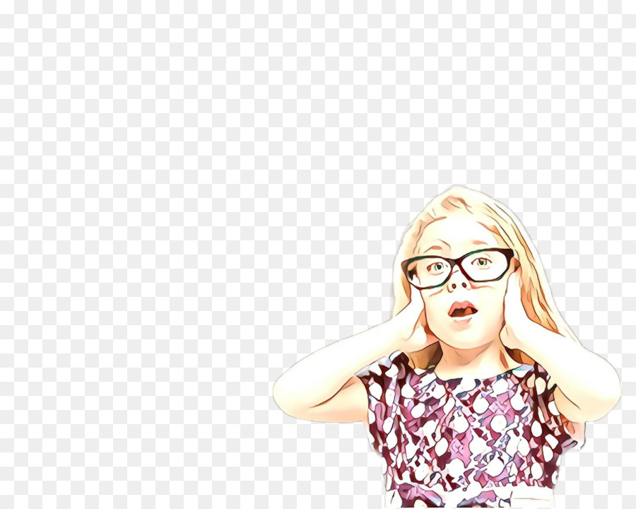 Lunettes，Cheveux PNG