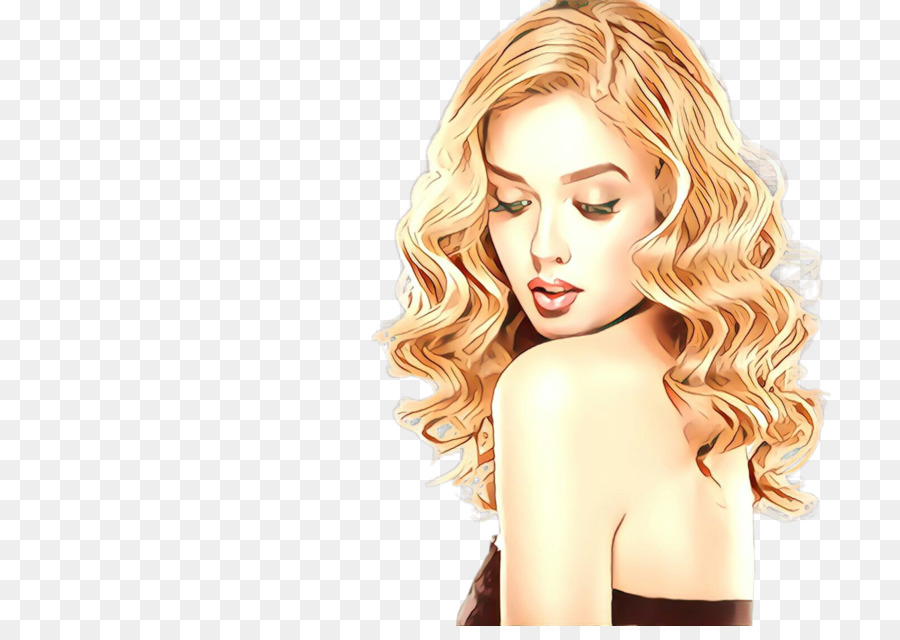 Cheveux，Blonde PNG