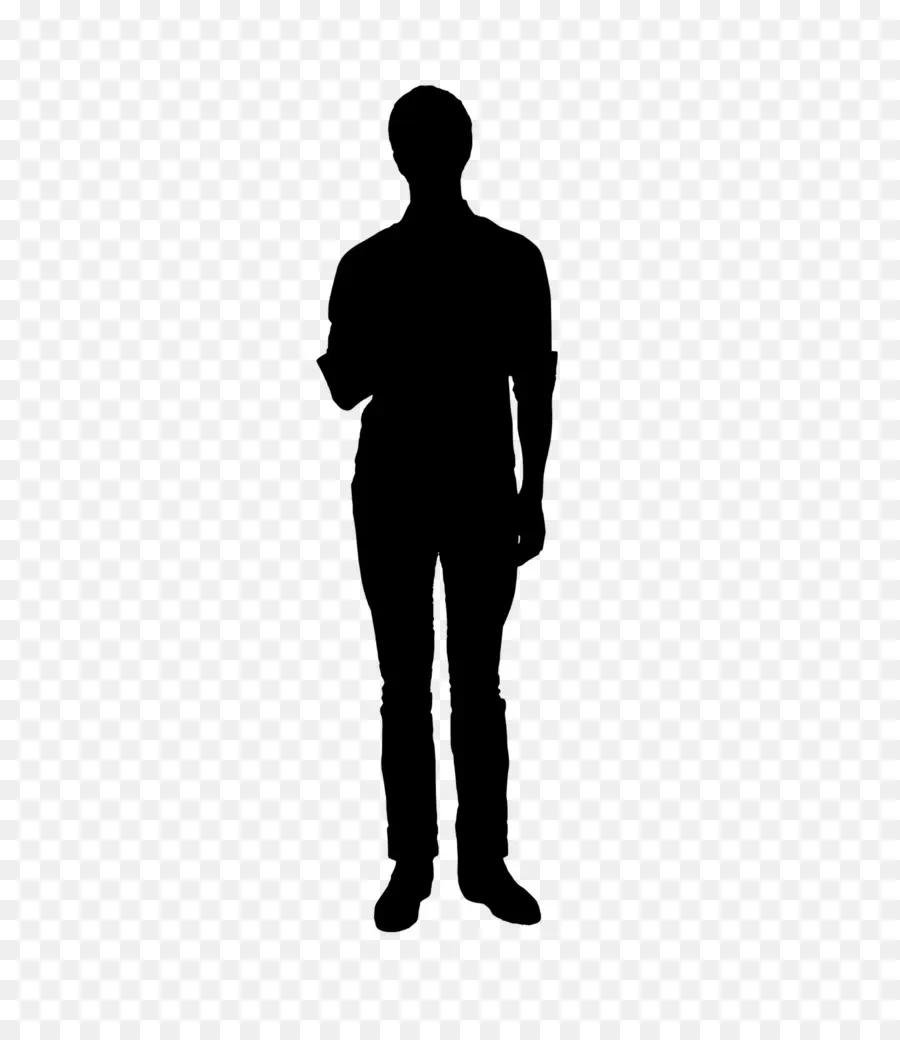 Silhouette，Personne PNG