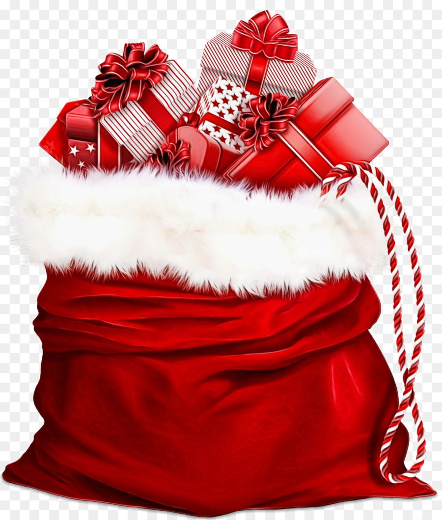 Cadeaux De Noël，Emballage Rouge PNG