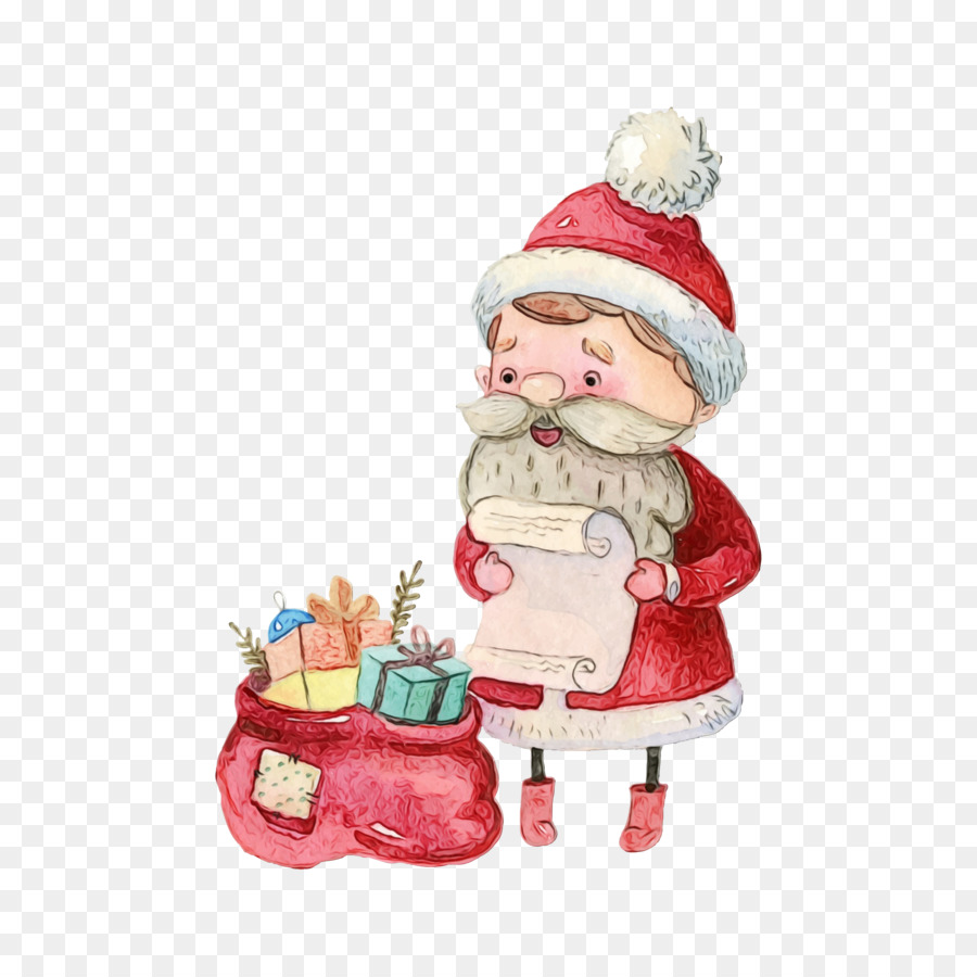 Le Père Noël，Figurine PNG