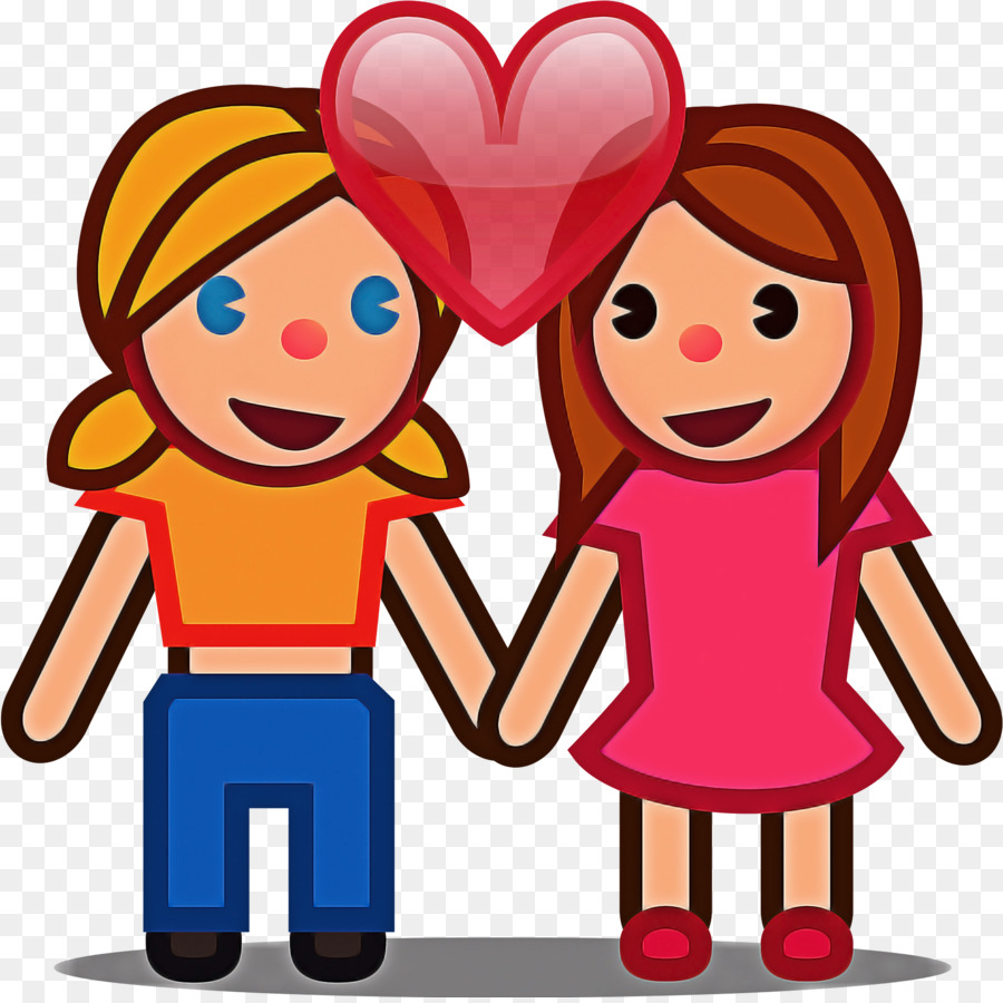 Couple Avec Coeur，Amour PNG