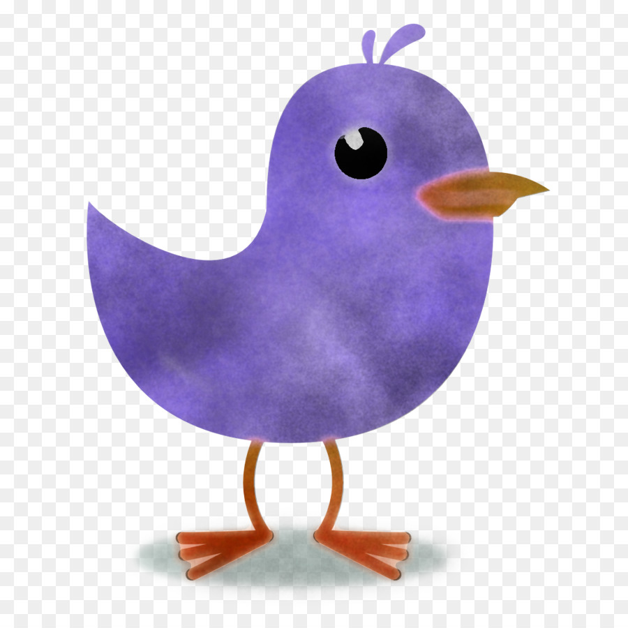 Oiseau Violet，Dessin Animé PNG