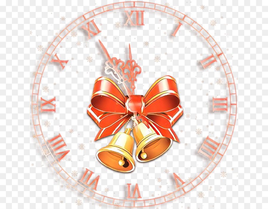 Horloge，Orange PNG