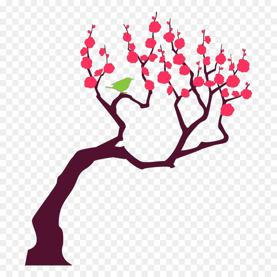 Branche Avec Des Fleurs，Arbre PNG