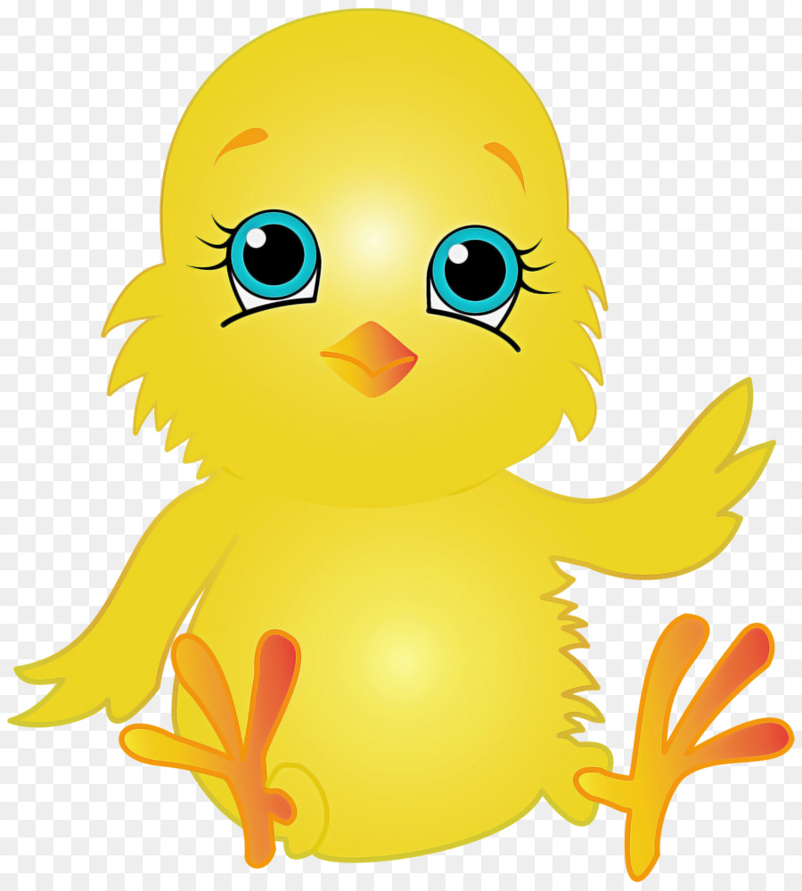 Oiseau Jaune，Dessin Animé PNG