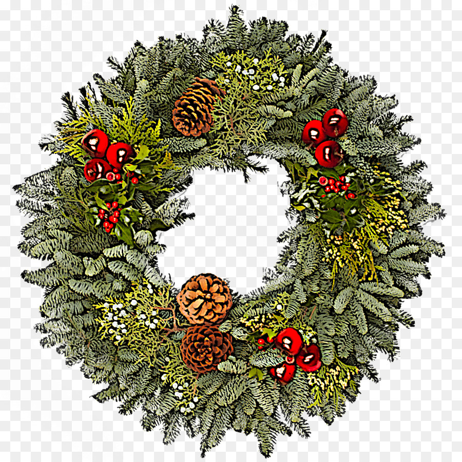 Couronne，Décoration De Noël PNG