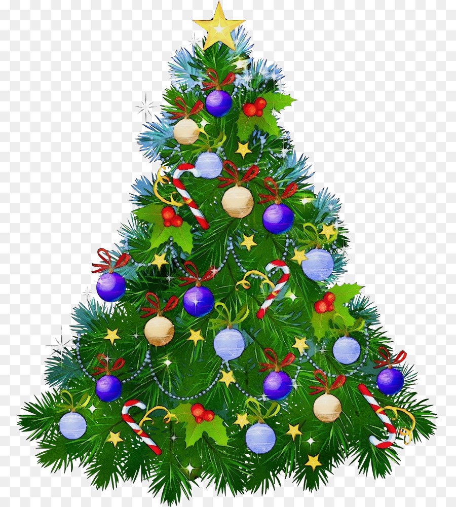 Arbre De Noël，Décorations PNG