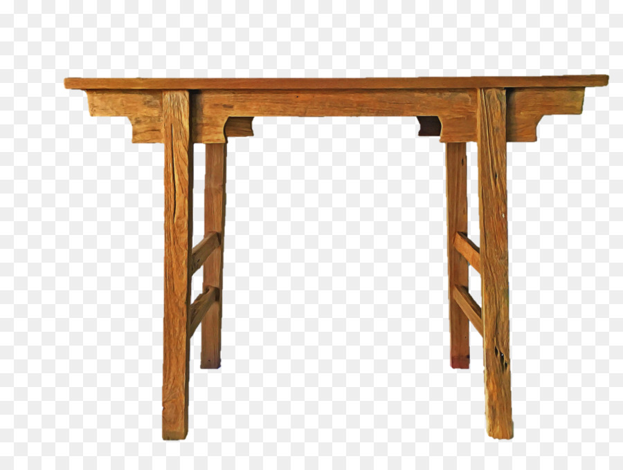 Table En Bois，Antique PNG