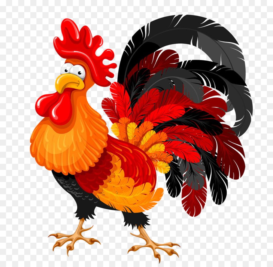 Coq De Dessin Animé，Poulet PNG