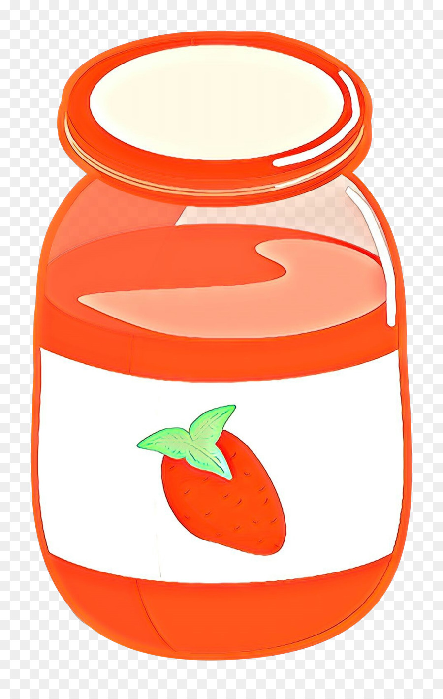 Pot De Confiture，Fraise PNG