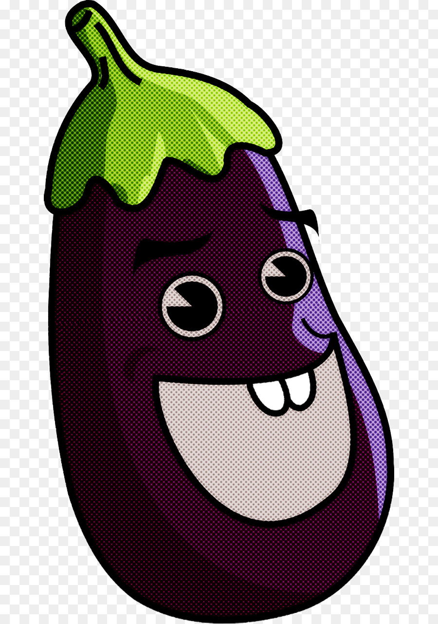 Dessin Animé，L'aubergine PNG