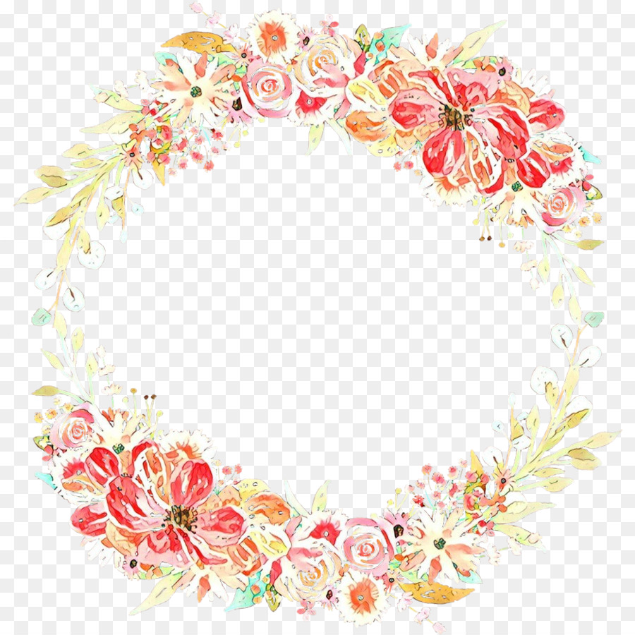 Couronne Florale，Fleurs PNG