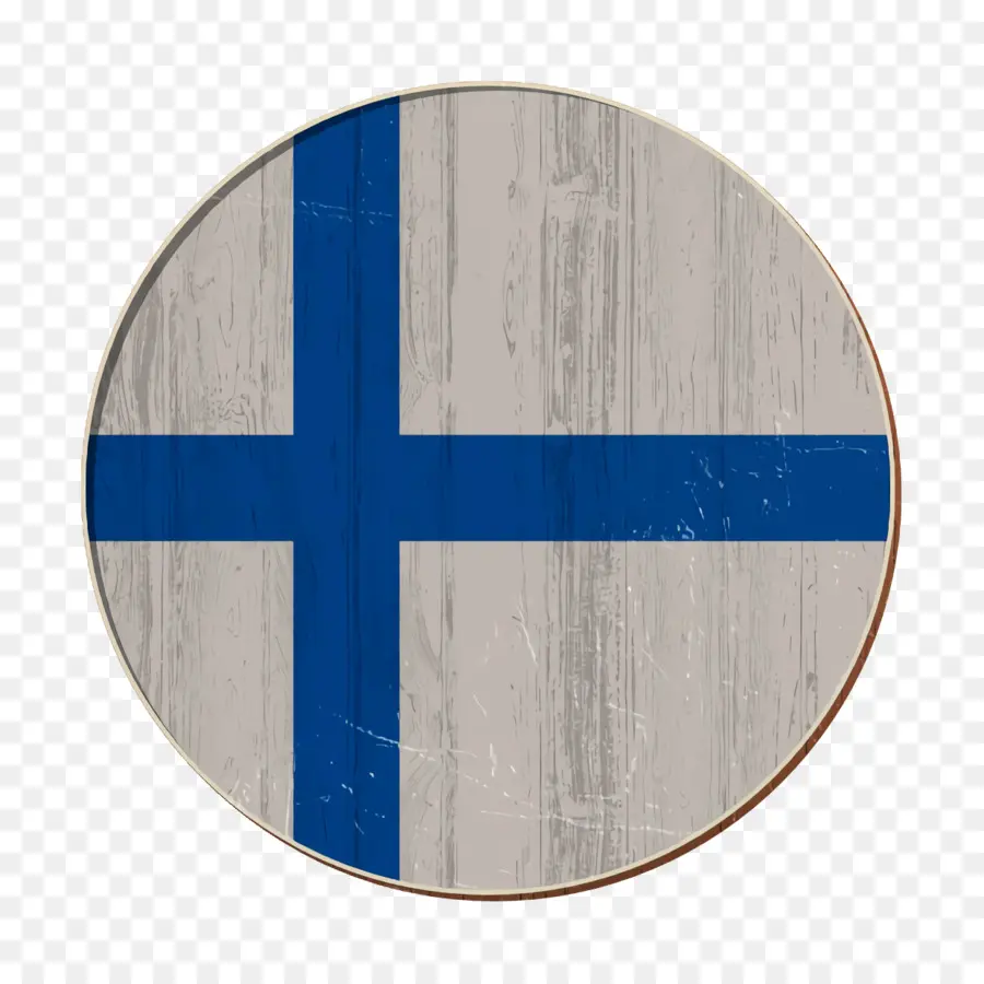 Drapeau Finlandais，Croix Bleue PNG