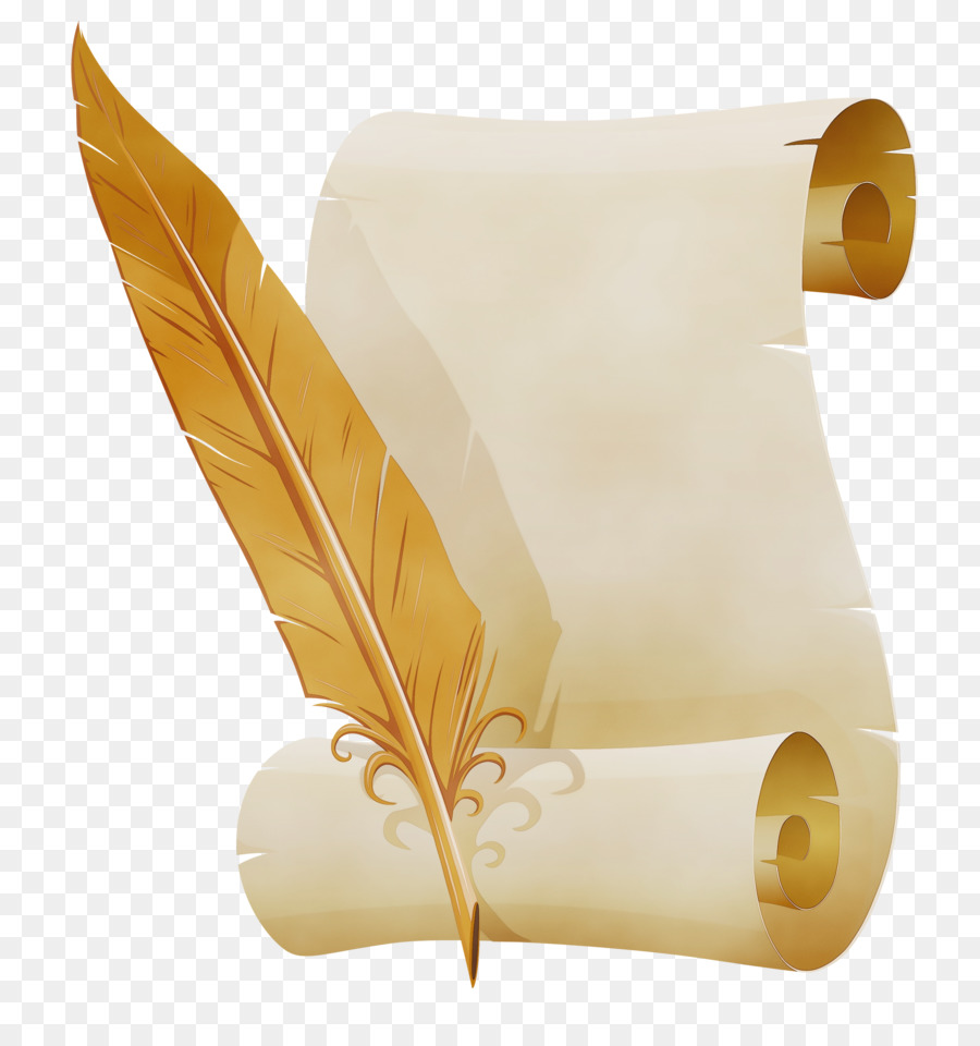 Parchemin Et Plume，Papier PNG