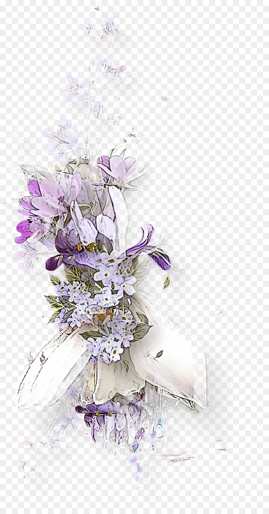 Bouquet De Fleurs，Floral PNG