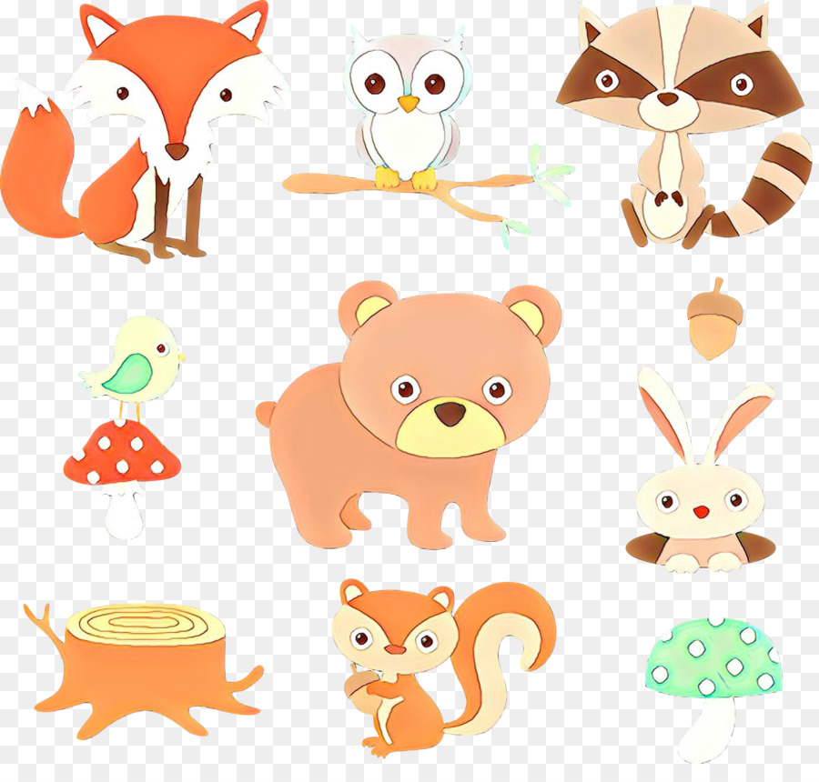 Animaux Mignons，Renard PNG