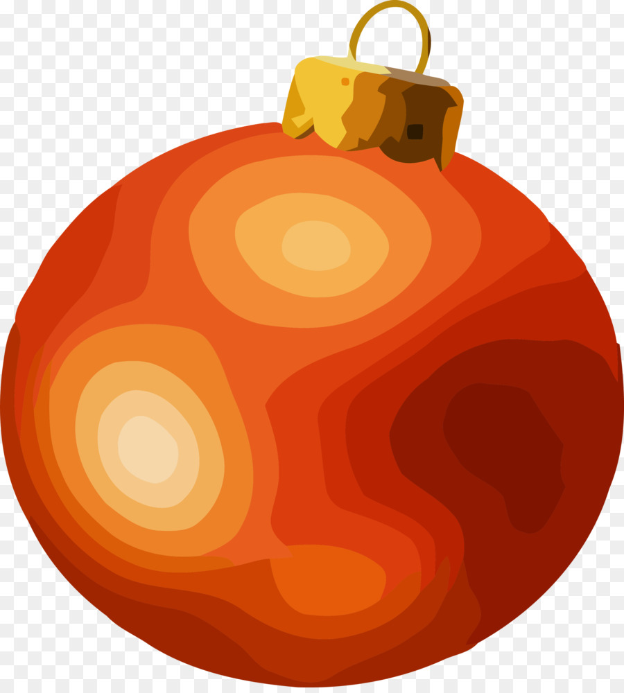 Orange，Ornement De Noël PNG