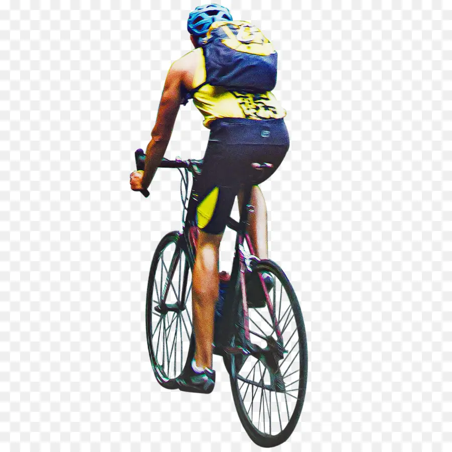 Cycliste，Vélo PNG