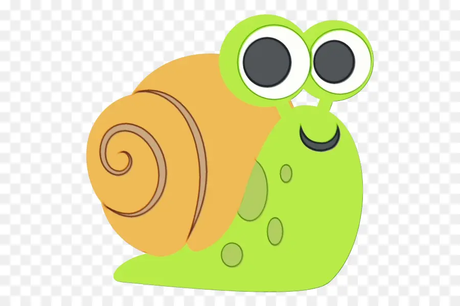 Escargot，Vert PNG